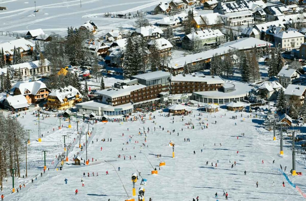 Ski-In Ski-Out Hotels Slovenia. Kranjska gora, Ramada hotel.