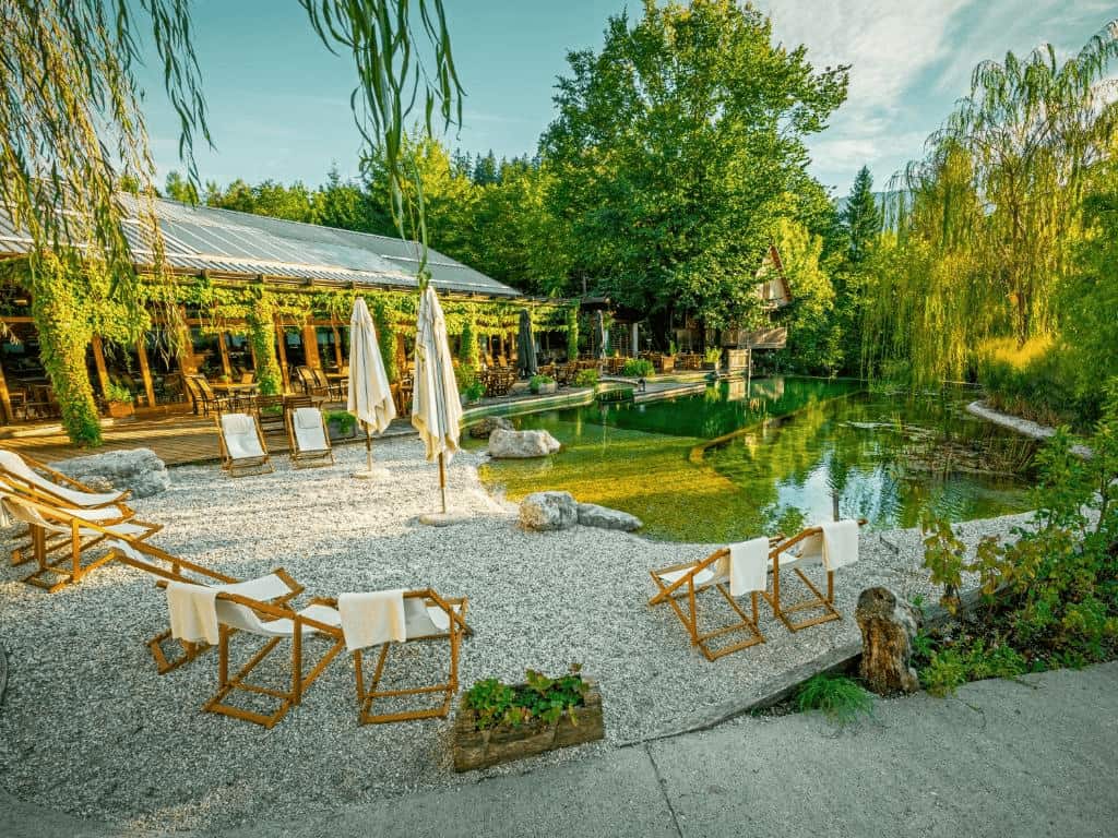 Luxury Glamping Slovenia-garden village Bled stuning views.