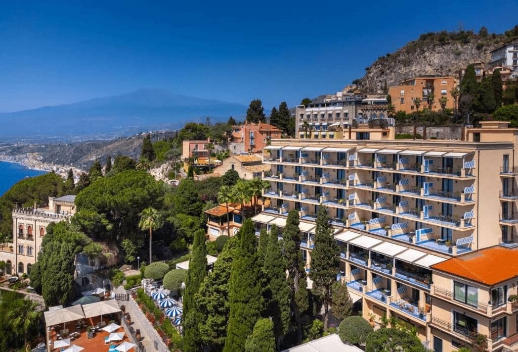 Best luxury hotels in Taormina.