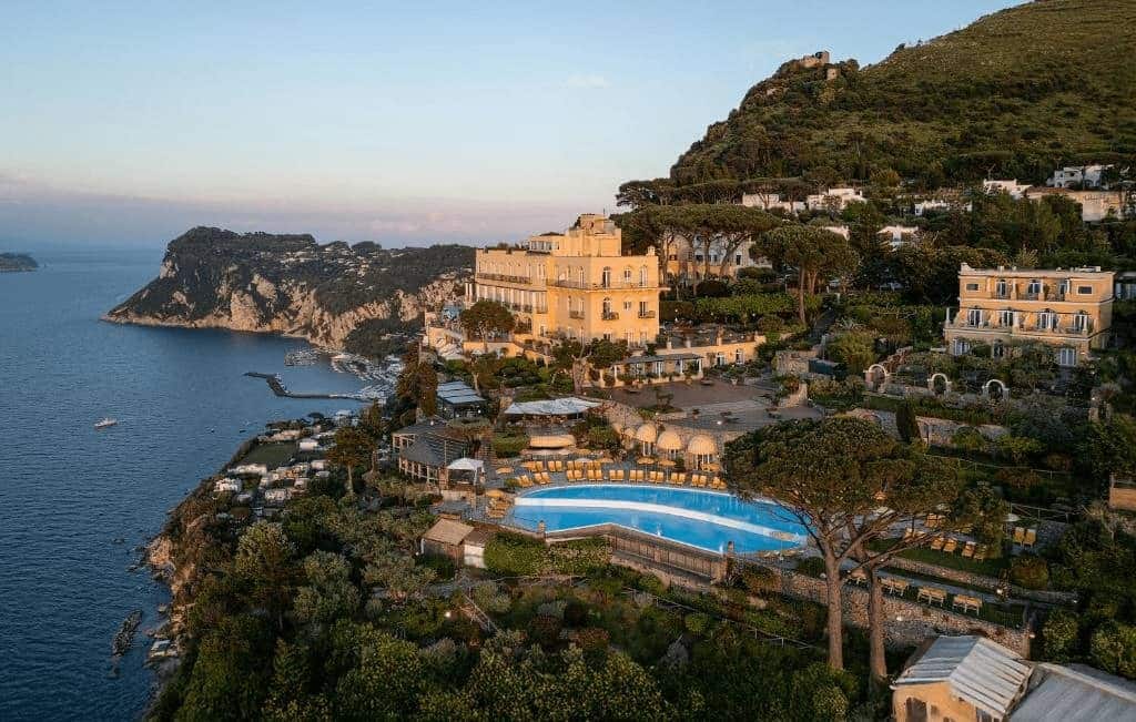 Best luxury hotels in Capri.