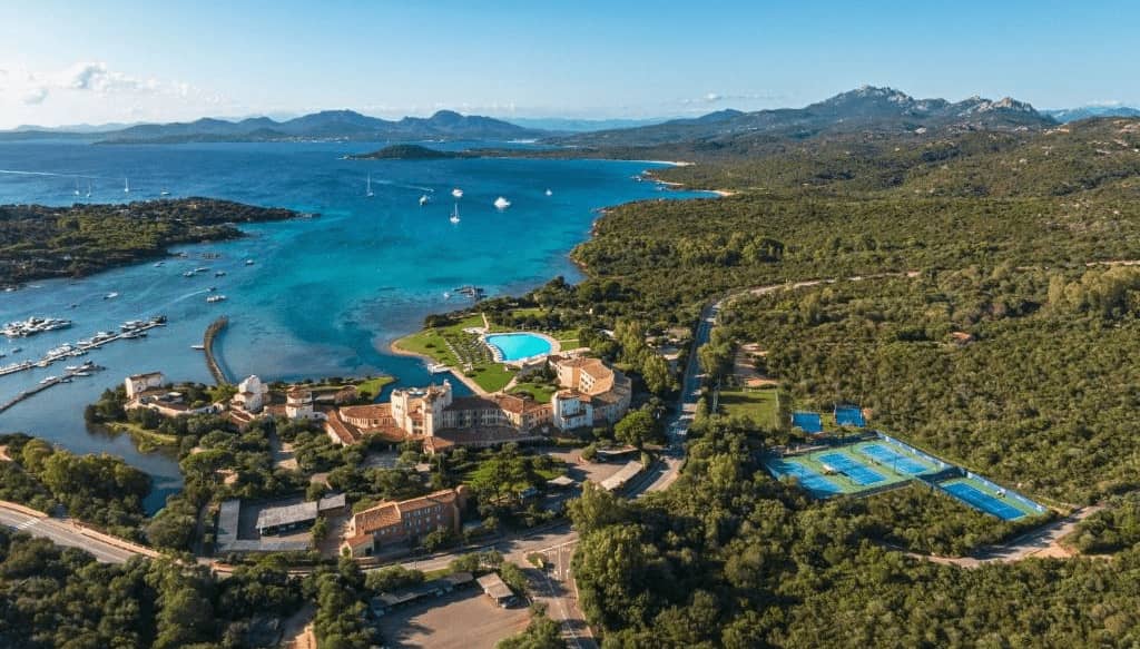 Best luxury hotels Emerald Coast Sardinia.