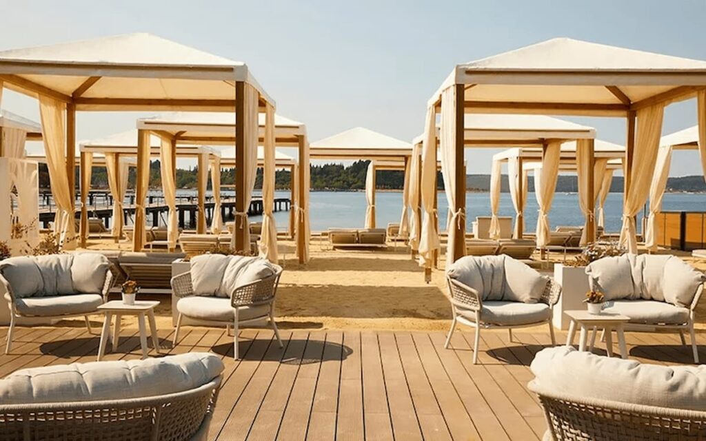 Slovenia Luxury Stays. Beach Portorož.