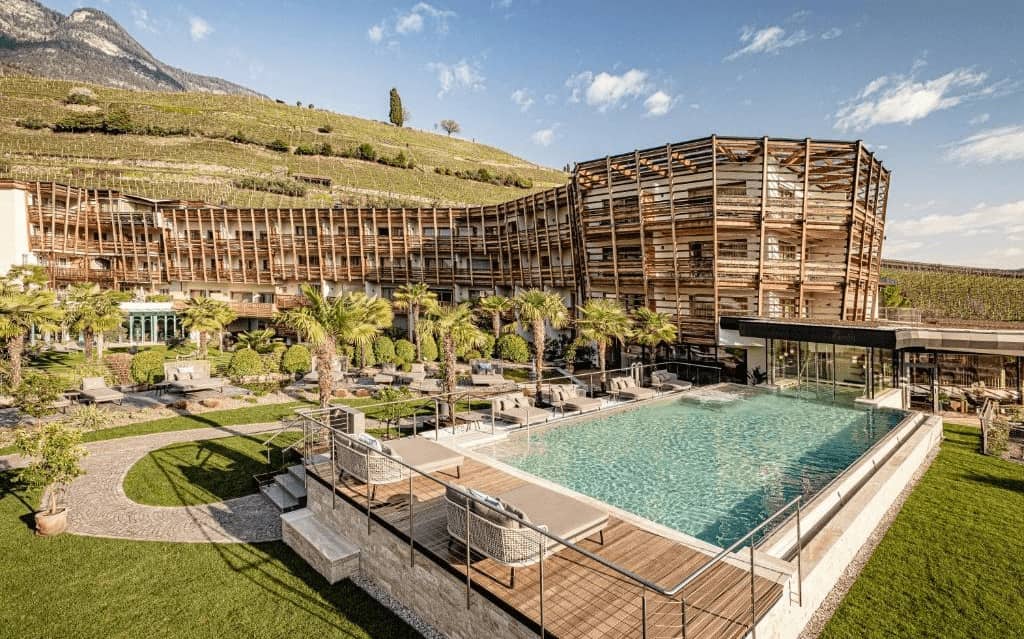 Best luxury hotels in Dolomites.