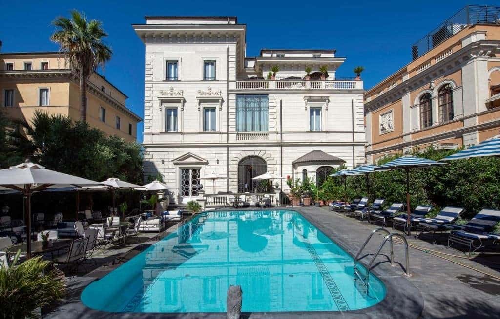 The best luxury hotels in Rome.