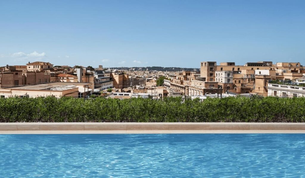Rome Luxury Hotels with Rooftop Pools.