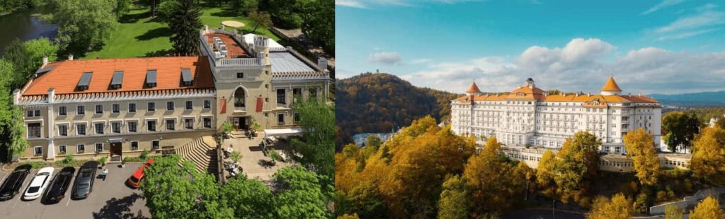 Best Luxury Castle Hotels in Czech Republic.