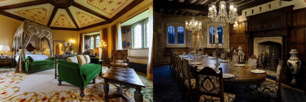 Best Luxury Castle Hotels in Cotswolds.