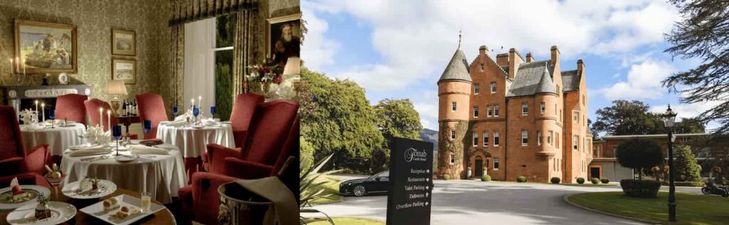 Best Luxury Castle Hotels Scottish Highlands.
