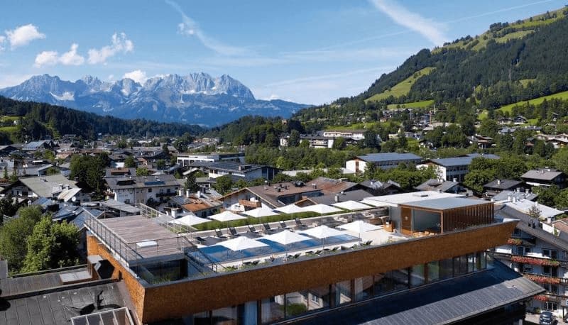 Luxury adults-only accommodations in Kitzbühel.