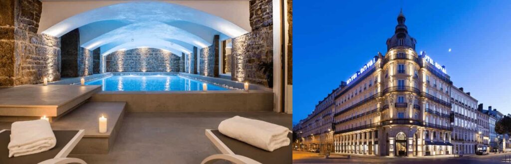 Boscolo Lyon Hotel & Spa and Le Royal Hotel Lyon. Best hotels in Lyon.